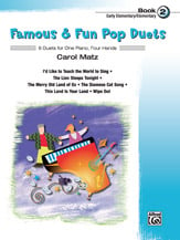 Famous and Fun Pop Duets piano sheet music cover Thumbnail